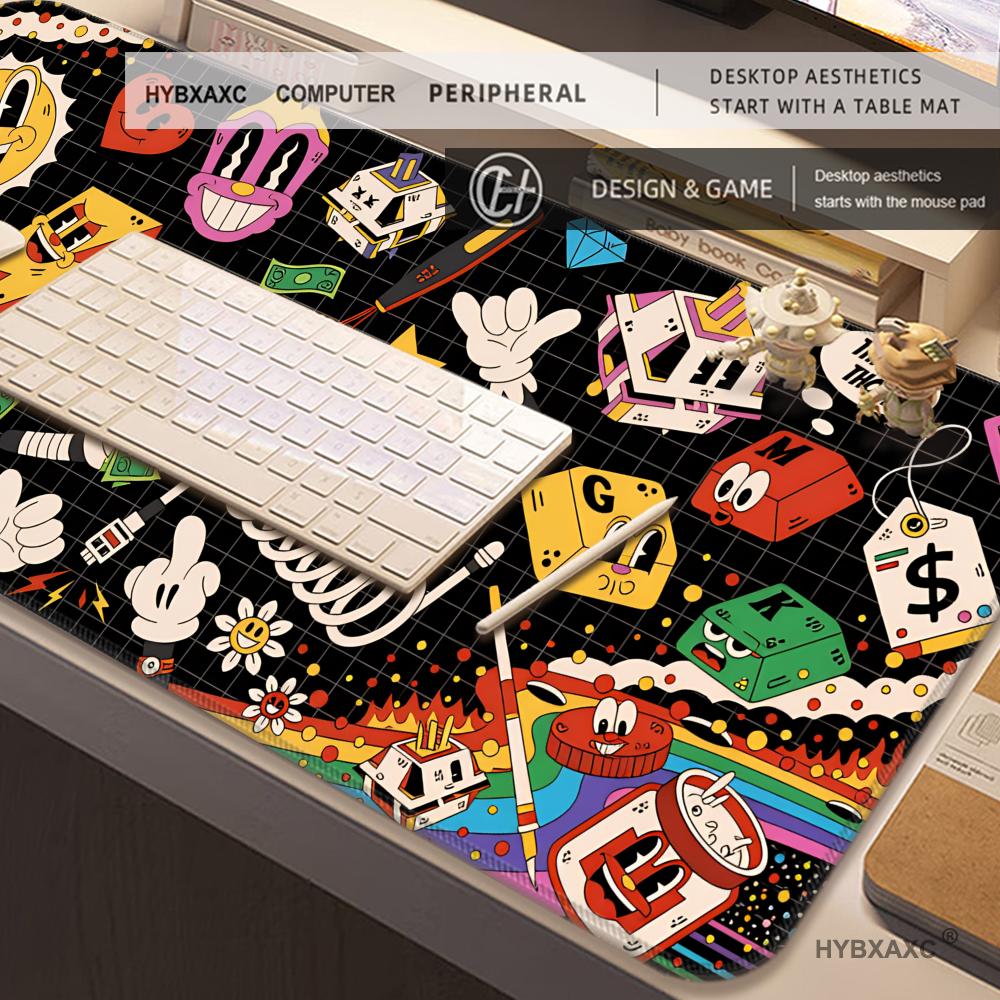 HYBXAXC Graffiti Mausepad Karp - Desk Setup Diy ulasan dan harga