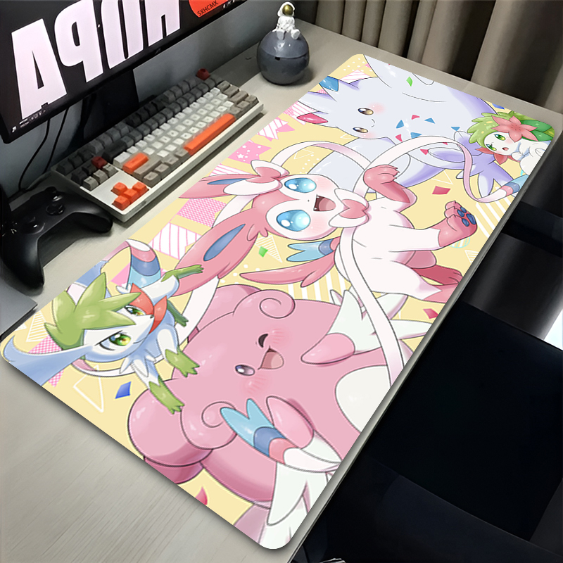 Alas Mouse Lucu Merah Muda Bes - Desk Setup Cute ulasan dan harga