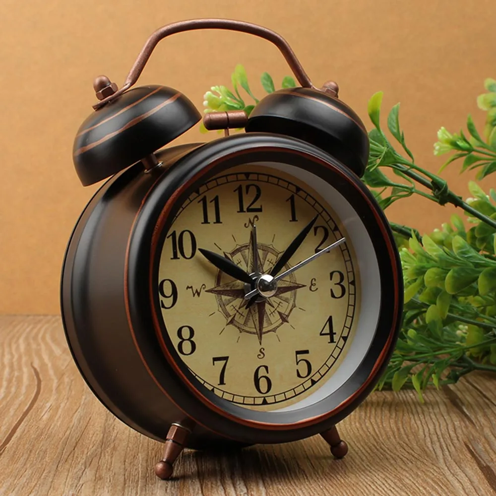 Jam Alarm lampu malam Vintage  - Desk Setup Vintage ulasan dan harga