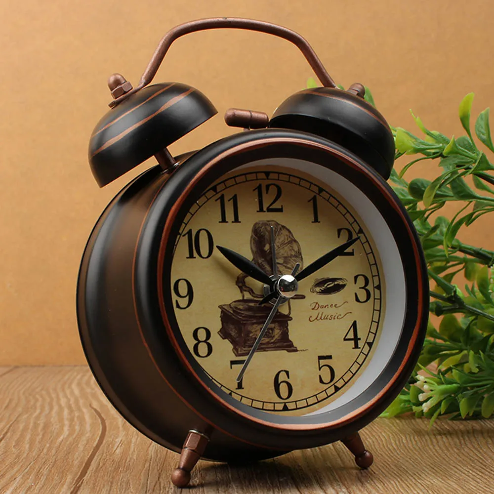 Jam Alarm lampu malam Vintage  - Desk Setup Vintage ulasan dan harga