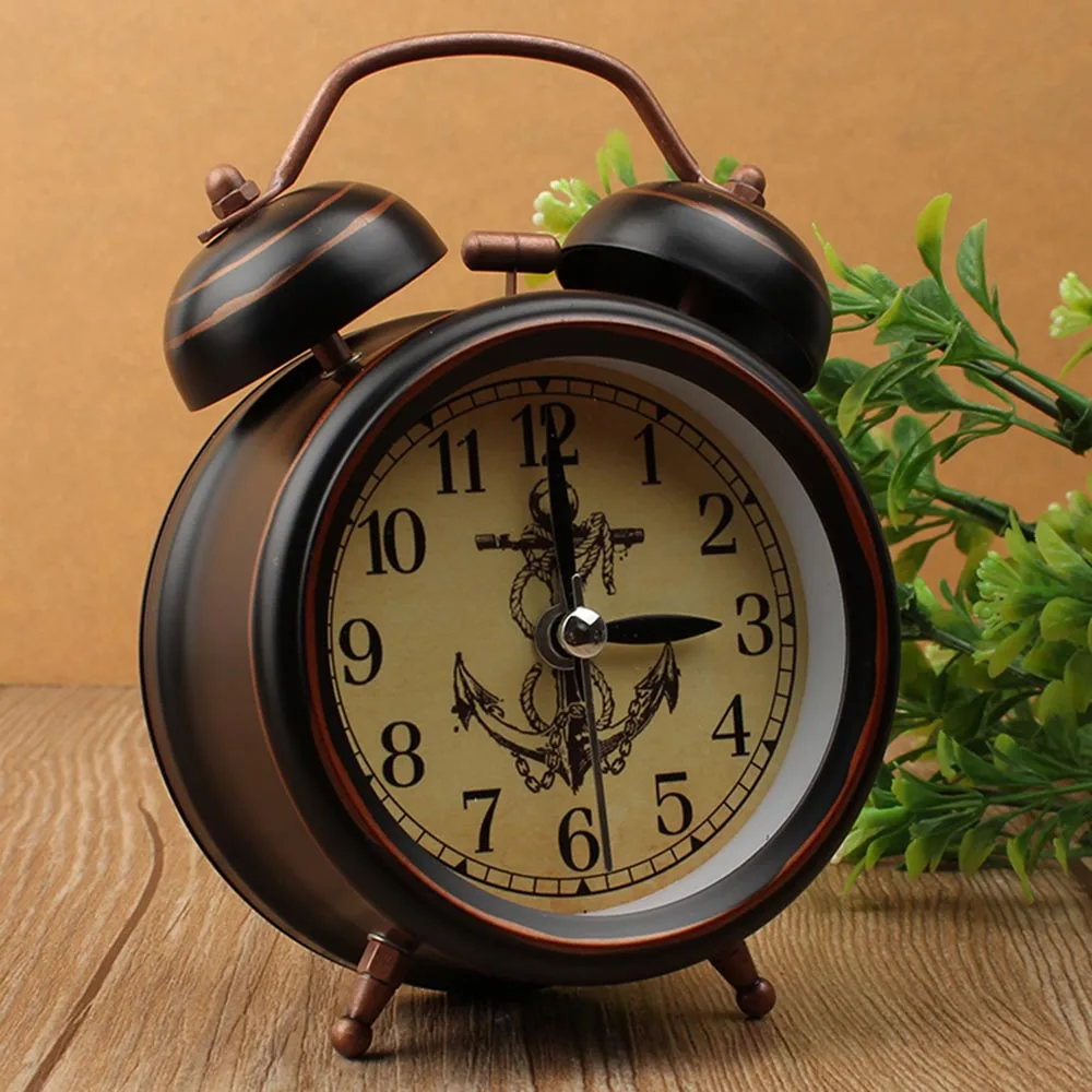 Jam Alarm lampu malam Vintage  - Desk Setup Vintage ulasan dan harga