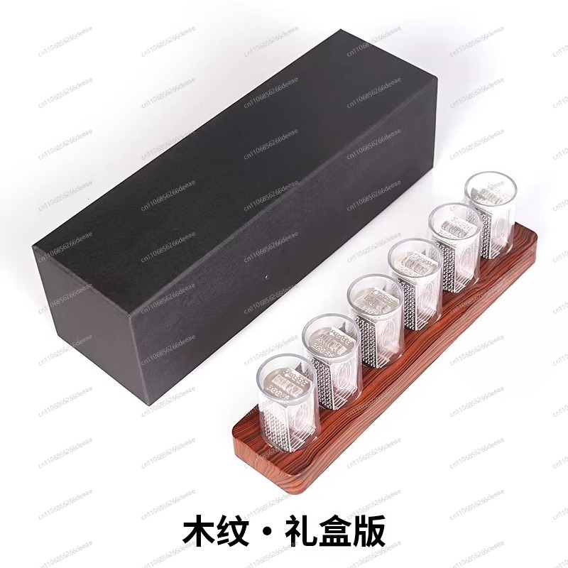 Jam LED Glow Tube Kreatif DIY  - Desk Setup Diy ulasan dan harga