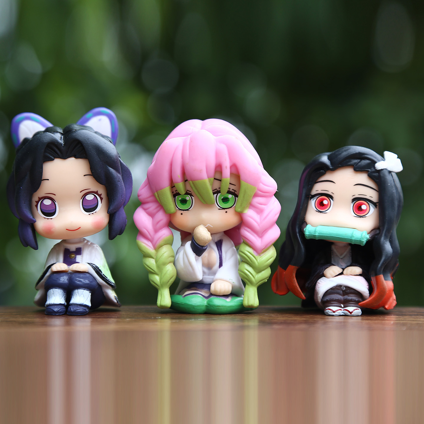 Figur PVC Chibi Demon Slayer L - Desk Setup Kawaii ulasan dan harga