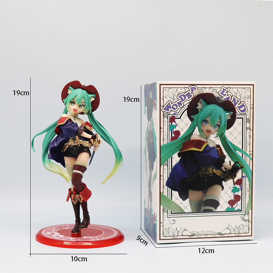 Figur Aksi Imut Hatsune Miku u - Desk Setup Kawaii ulasan dan harga