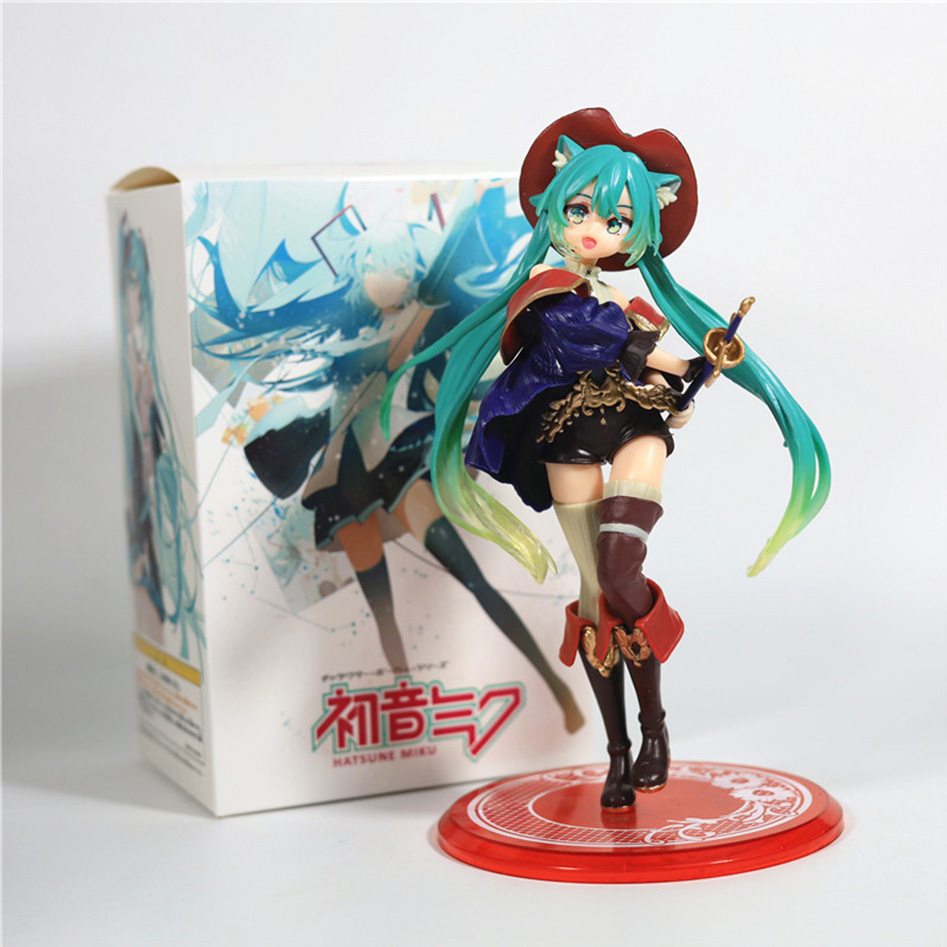 Figur Aksi Imut Hatsune Miku u - Desk Setup Kawaii ulasan dan harga