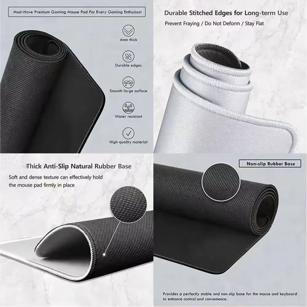 Alas Meja Gaming Karet Cetak G - Rubber Mat Desk ulasan dan harga