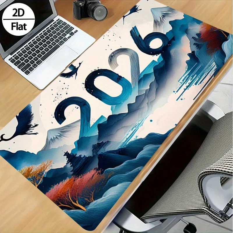 Alas Mouse Karet Besar Pola 2D - Rubber Mat Desk ulasan dan harga