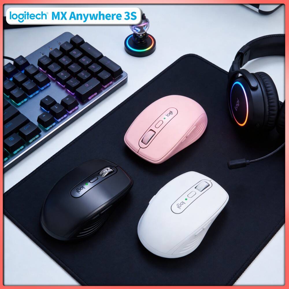 Mouse Premium MX Anywhere 3S - - Desk Setup For Work ulasan dan harga